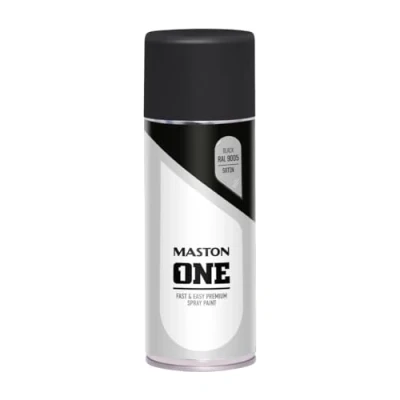 Image of Maston ONE Spray Paint 400ml Satin Black