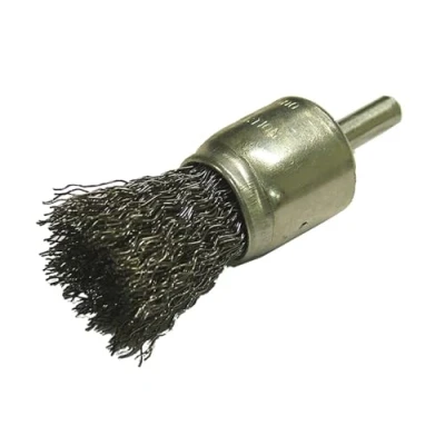 Image of Faithfull WBS25E 25 x 6mm Wire End Brush with 0.30mm Shank