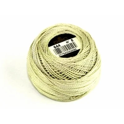 Image of DMC Cotton Perle Thread Size 8 644 per 10 Gram Ball