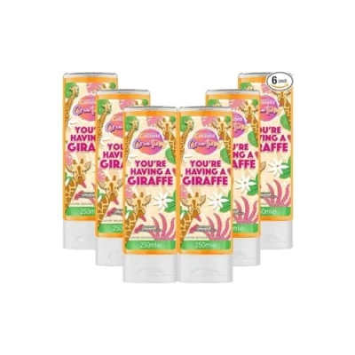 Image of Cussons Creations Shower Gel, You&#039;re Having A Giraffe Body Wash 250 ml, Multipack of 6 x 250ml