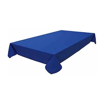 Image of Tablecloth, Table Linen Made from 100% Cotton, Concept Collection, Choice of Colours and Sizes (Tablecloth 40 x cm, Royal Blue)