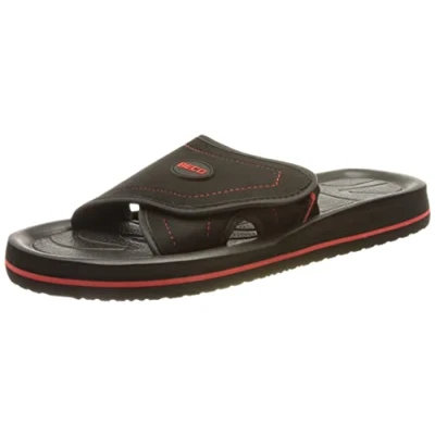 Image of Beco Unisex Slipper, Unisex, Rot/Schwarz, 46 (EU)