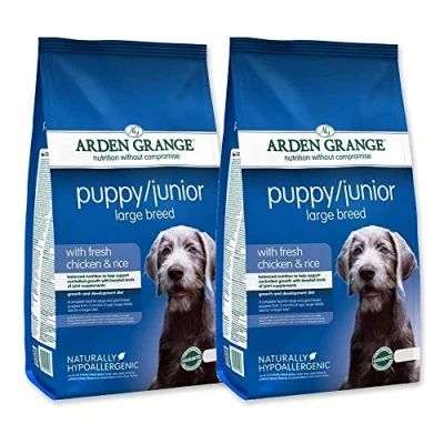 Image of Arden Grange Multi Buy Dry Large Breed Puppy/junior Dog Food 2 x 12 Kilograms