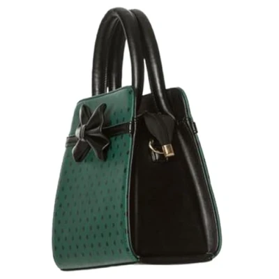Image of Banned Polka Dot Classic 50&#039;s Retro Vintage Rockabilly Handbag