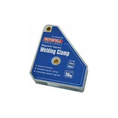 Image of Faithfull Welding Magnet Square 100 x 95mm FAIMAGWCSQ