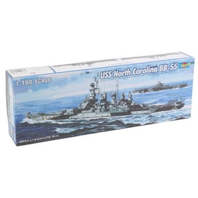 Image of Trumpeter TRU05734 1/700 USS North Carolina BB55 Battleship Model Kit, Various