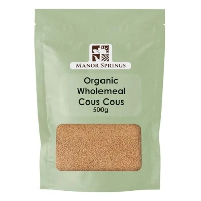 Image of Organic Wholemeal Cous 500g by Manor Springs