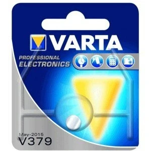 Image of Varta V 379 Single use battery SR63 Silver Oxide 1.55 (Single battery, SR63, Oxide, Button/Coin, V, Stainless Steel)