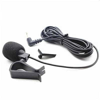 Image of 2.5mm Microphone Assembly Mic for Car Vehicle Head Unit GPS DVD Audio Stereo Radio Receiver Compatible Pioneer DMH 1500NEX,MVH1400NEX,AVH 1400NEX,AVH 2400NEX,AVH 2500NEX