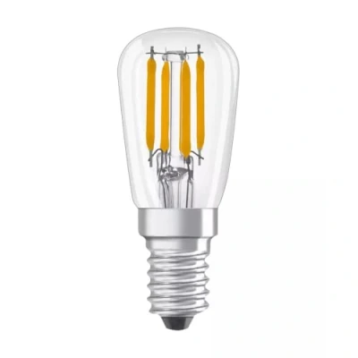Image of Osram Parathom Special LED Bulbs for Refrigerators with E14 Socket, Energy Saving, Warm White, 25 W Replacement, Clear Filament, T26 2.8 W/2700 K