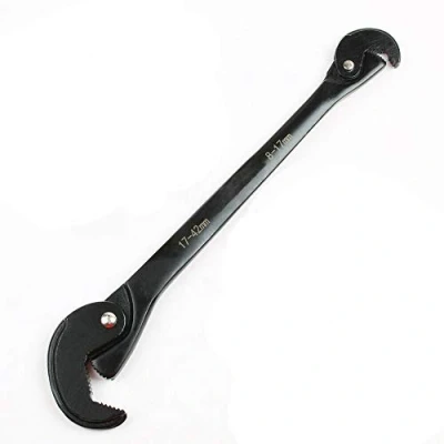 Image of Adjustable Wrench Multi Function Universal Spanner Tools Quick Snap Grip for Craftsman &amp; Plumbers (8 42mm Opening)