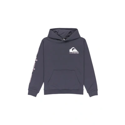 Image of Quiksilver Fleece sweater OMNI LOGO HOODIE Boy&#039;s Black 10
