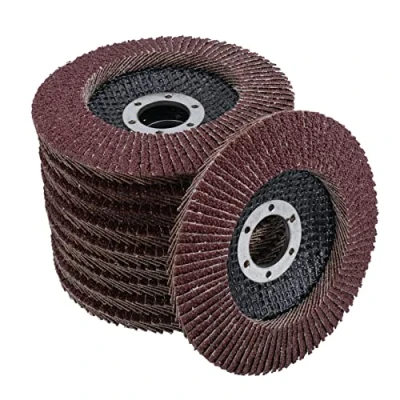 Image of Type 29 Premium Flap Grinding Sanding Discs 80 Flaps 40 Grit Coarse 115mm 10pk