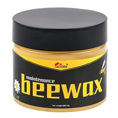 Image of gaoqiao Beeswax Furniture Polish &amp; Conditioner Solid Wood Polishing Wax Polishing, for Floor, Tables, Chairs, Cabinet