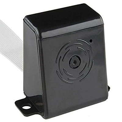 Image of SB Components Raspberry Pi Camera Case Protective Transparent Cover for (Black)