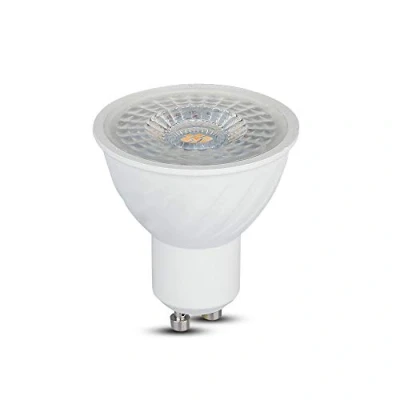 Image of 6.5W Gu10 Ripple Plastic Spotlight With Samsung Chip 3000K 110 Beam Angle Dimmable