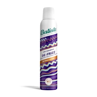 Image of Batiste Dry Shampoo De Frizzing 200ml, Hair Benefits Smooths Frizzy Flyaway Hair, No Rinse Spray to Refresh in Between Washes