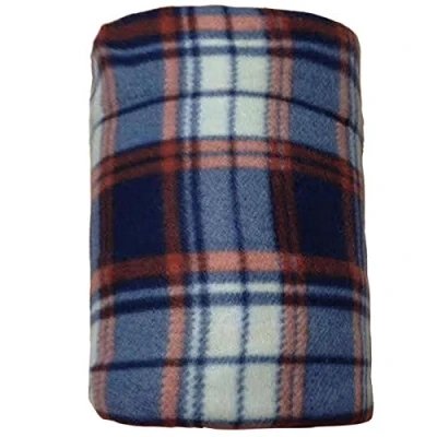Image of Other SOFT FLEECE BLANKETS LARGE EXTRA WARM TARTAN SOFA BED CHECK THROW 150cm X 200cm[Navy Brown,]