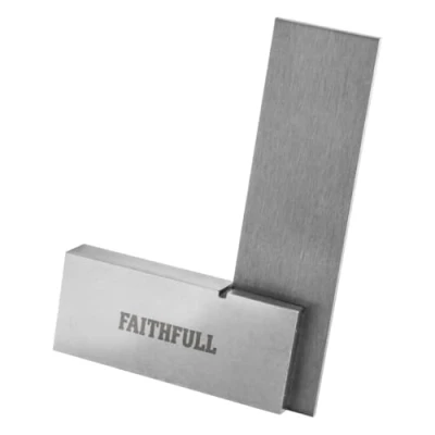 Image of Faithfull FAIES2 Engineers Steel Try Square 50 mm (2 Inch)