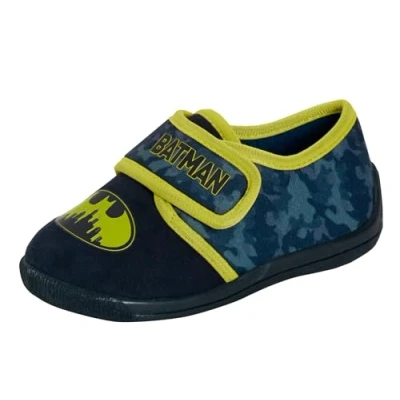 Image of DC Comics Boys Batman Slippers Black/Yellow EU 33 / UK 1
