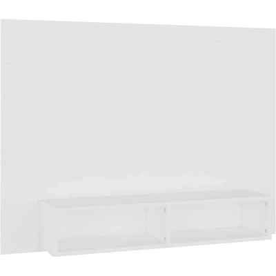 Image of vidaXL Wall TV Cabinet White 120x23.5x90 cm Engineered Wood
