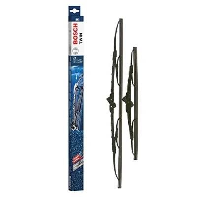 Image of Bosch Wiper Blade Twin 553, Length: 550mm/340mm Set of Front Blades