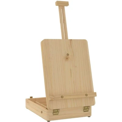 Image of vidaXL Table Easel 27x43x68 cm Solid Wood Pine