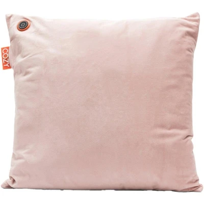 Image of BODI TEK Cozy Una Heated Cushion Light Pink, 45 x 45cm