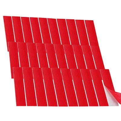 Image of FEPITO 30 Pack Number Plate Sticky Foam Pads for Car License Fixing Self adhesive Double Sided