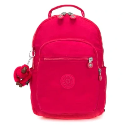 Image of Kipling Seoul Go S, Small backpack, 35 cm, 8 Litres, Pink (True Pink)
