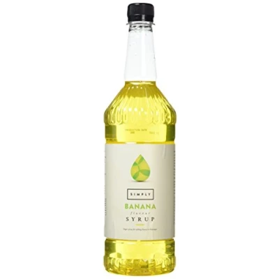 Image of Simply Banana Syrup 1 L (Pack of 2)