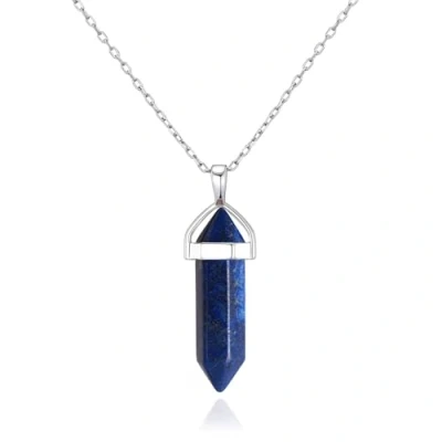 Image of Philip Jones Lapis Genuine Gemstone Necklace