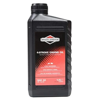 Image of Briggs &amp; Stratton SAE30 Lawnmower Engine Oil 1000ml. 1lt