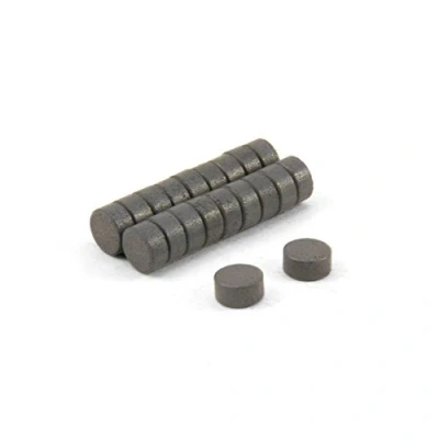 Image of Y10 Ferrite Magnets for Arts, Crafts, Model Making, DIY and Hobbies 6mm dia x 3mm thick Pack of 20
