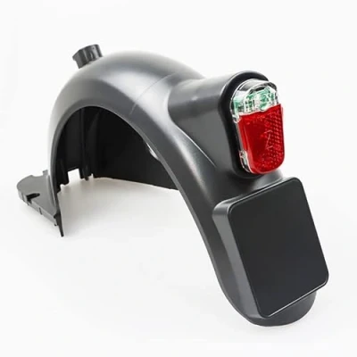 Image of Fututech Rear Mudguard and LED Light for Segway Ninebot Max G30 G30D Fender Taillight Electric Scooter Replacement Part Accessory