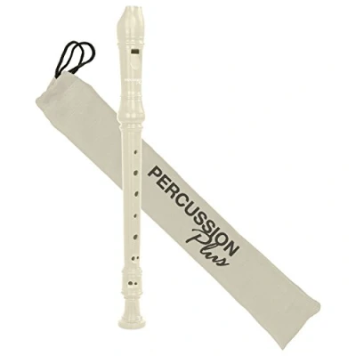 Image of Percussion Plus PP1619 Colourful Soprano Descant Recorder, White