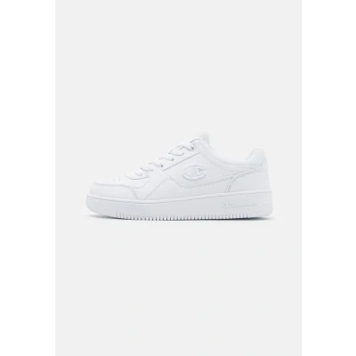 Image of Champion Rebound Unisex Basketball shoes for kids, Size: 4.5, White Imitation leather/ textile