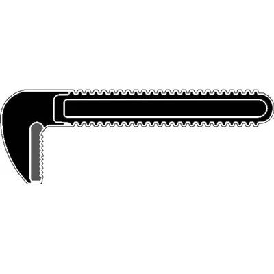 Image of 8x EGA Master Hook Jaw for HD Pipe Wrench 10&quot; 81002