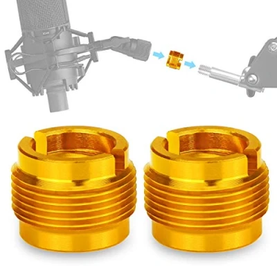 Image of 2 PCS Boom Arm Adapter Mic Stand Screw 5/8&quot; Male to 3/8&quot; Female Thread for Microphone Stand, Shock Mount by YOUSHARES