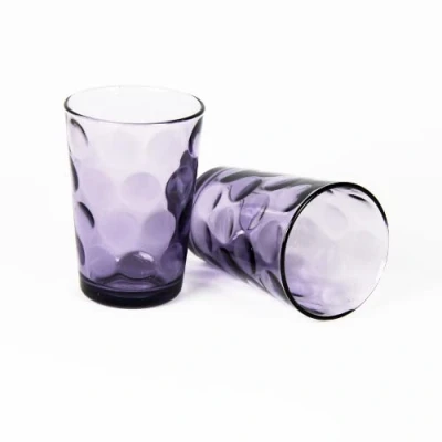 Image of Pasabahce Water and Juice Glass Purple 208 ml Set of 6