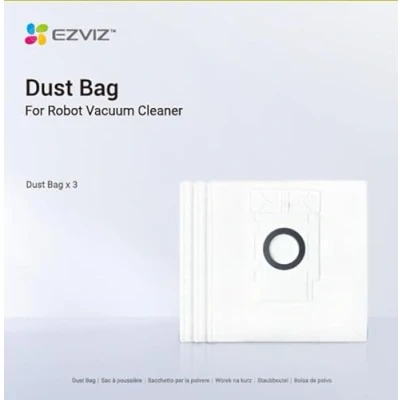 Image of EZVIZ Dust Bag for RC3/RE4/RE5 Plus Robot Vacuums, 4L Capacity (Bagx3 Kit)