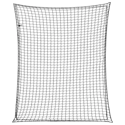 Image of vidaXL Trailer Net with Elastic Rope Black 3x2.5 m PP