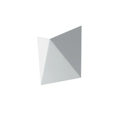 Image of Stealth Outdoor LED Aluminium Down Wall Lamp, White Matt, IP54, 4000K