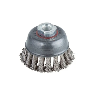 Image of wolfcraft Stainless Steel Wire Cup Brush, Twisted I 2700000