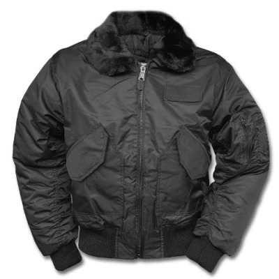 Image of Mil Tec Swat Cwu W.Detachab.Collar Jacket Black 908