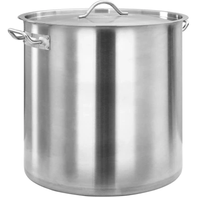 Image of vidaXL Stock Pot 71 L 45x45 cm Stainless Steel