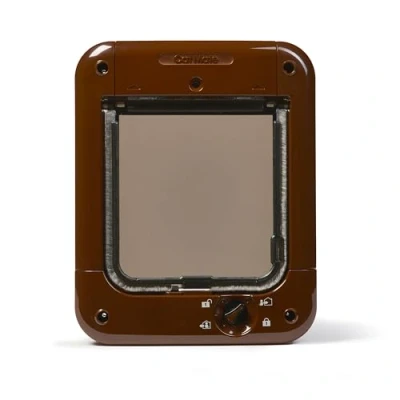 Image of Cat Mate Microchip activated Flap for up to 30 Cats, Brown