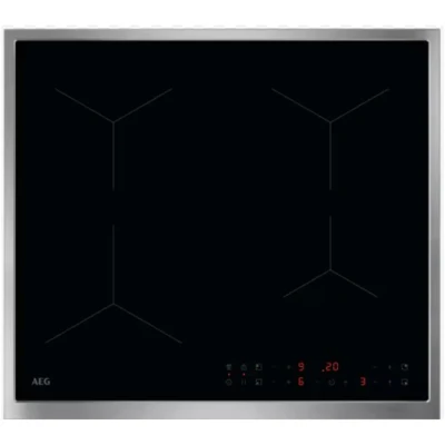 Image of AEG Series 5000 TN64IA00XB 57.6cm 4 Zone Induction Hob Stainless Steel