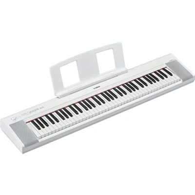 Image of Yamaha NP 35 Piaggero Digital Keyboard with 76 Graded Soft Touch Sensitive Keys and 15 Instrumental Voices, Lightweight Portable
