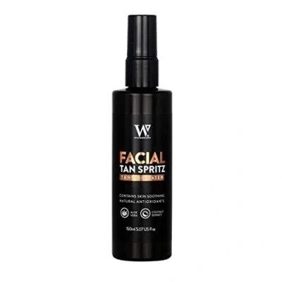 Image of Face Self Tanning Water Aloe Vera 150ml Tan Mist, Tan, Vegan, DHA Natural Active no biscuit smell, Tropical smelling